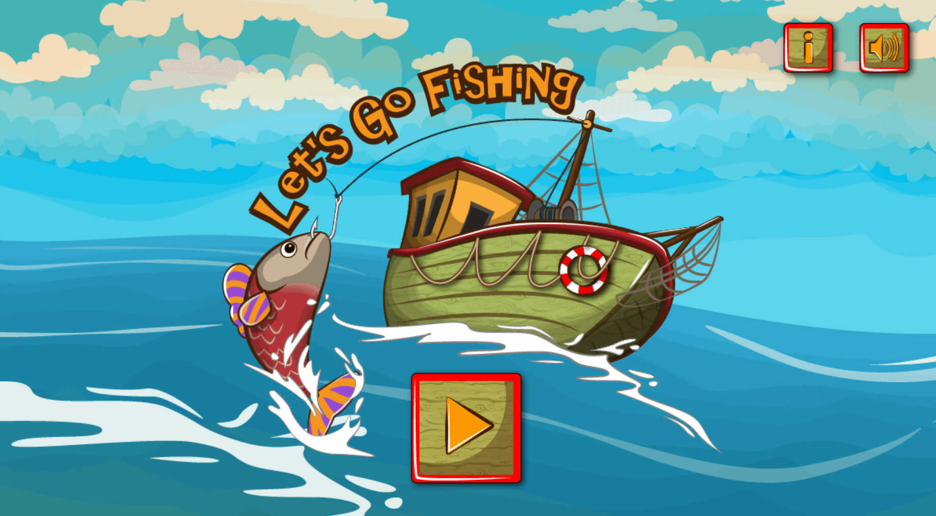 Fish play. Go Fishing игра. Игра про рыбалку мультяшная. Яндекс игры рыбалка. Игры 2d про рыбалку.